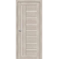 Купить Межкомнатная дверь экошпон Bravo-29 Cappuccino Melinga / Magic Fog