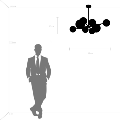 Подвесная люстра Lightstar Croco 815480