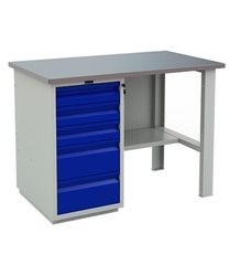 Верстак слесарный металлический WT120.WD5/F1.000