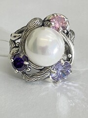 Афина (кольцо  из серебра)