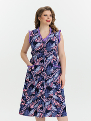 4532 Сарафан на пуговицах