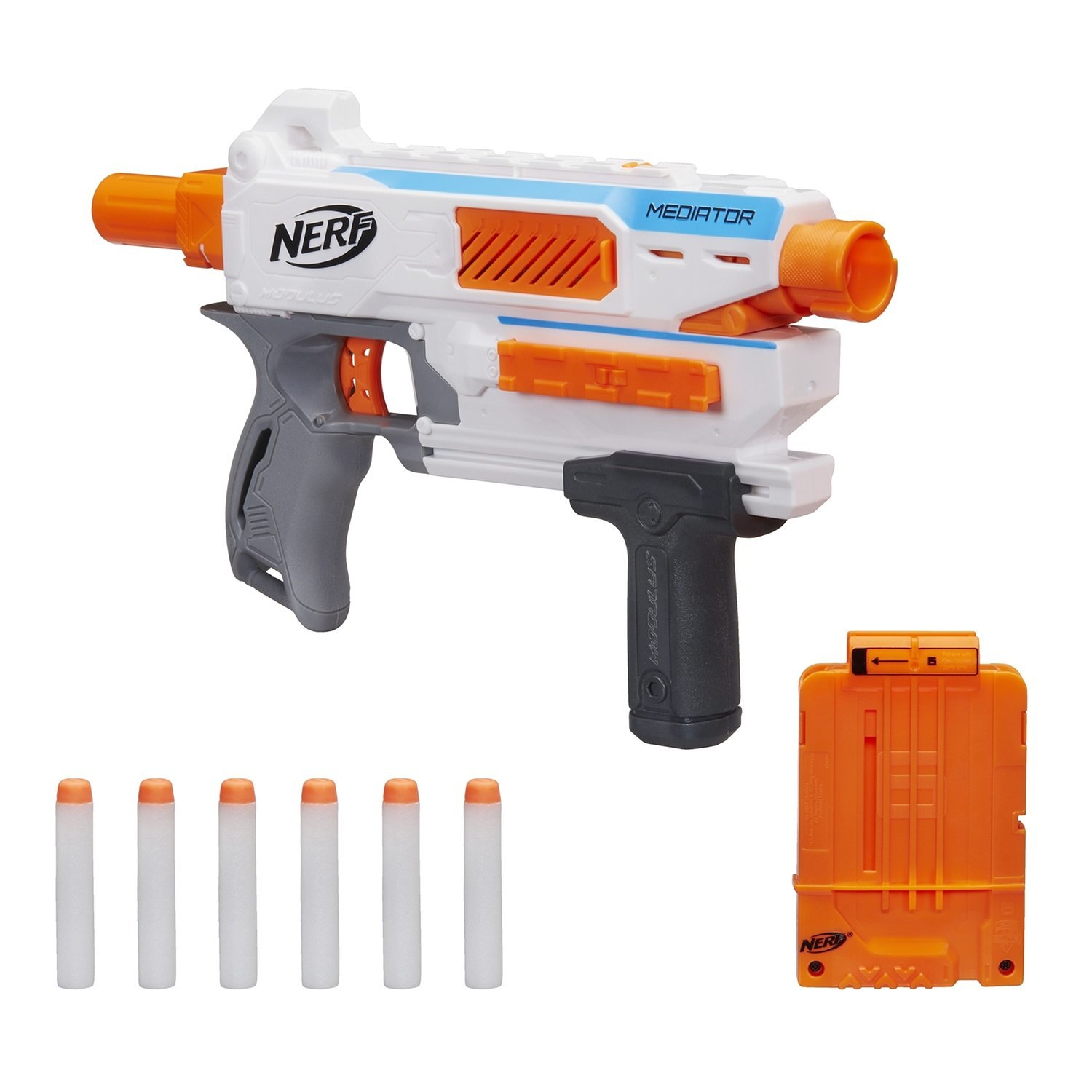 Модулус бластер Медиатор Нерф: купить оружие Nerf Modulus Mediator в  интернет магазине Toyszone.ru