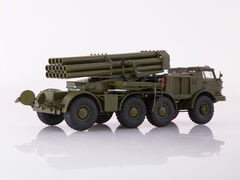 ZIL-135LM 9P140 RSZO 9K57 Hurricane khaki 1:43 Start Scale Models (SSM)