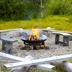 Костровая зона Concretika Терракота