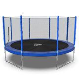 Батут DFC Trampoline Fitness с сеткой 14ft фото №3