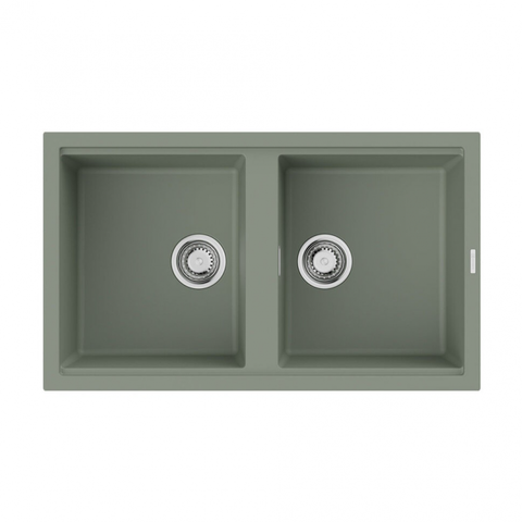Omoikiri 4993253 Мойка Kitagawa 83-2-U-WG Artceramic/wind green