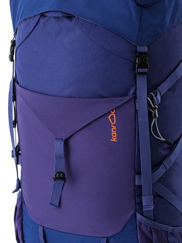 Картинка рюкзак туристический Kanrock Charger 90+15 Deep Blue/Blue - 18