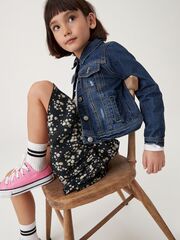 Куртка джинсовая для девочки Next 354-035, Синий