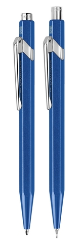 Карандаш механический Caran d’Ache Office 844 Metal-X, Blue CT, 0,7 mm (844.140)