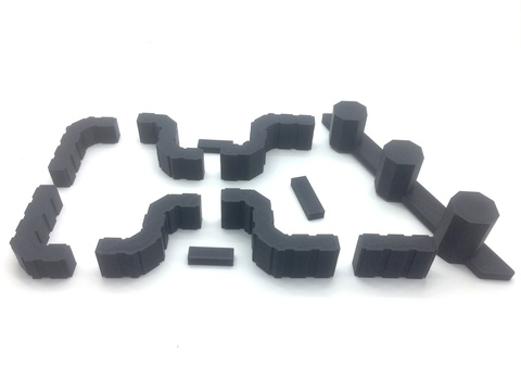 Черный PETG-пластик BestFilament