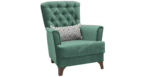 Кресло для отдыха Ирис - Зеленый
