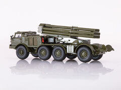 ZIL-135LM 9P140 RSZO 9K57 Hurricane khaki 1:43 Start Scale Models (SSM)