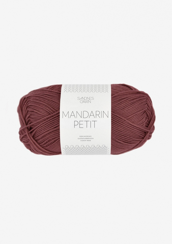 Пряжа Sandnes Garn Mandarin Petit 4063 горький шоколад