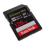 Карта памяти SanDisk Extreme Pro SDXC 128GB UHS-II U3 V60, R/W 280/100 МБ/с