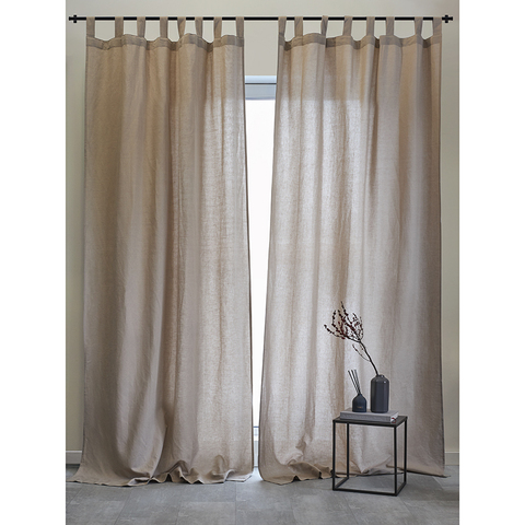 Штора 150х290см Tkano Essential бежево-серая