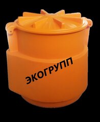 Купель для бани без крышки Экогрупп ДВ 600 л.(1000x1000x920см;оранжевый) - арт.561142