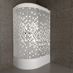 Душевая Кабина TRITON Коралл В 1200х800, Мозаика R