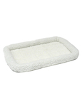 Лежанка для собак и кошек MidWest Pet Bed для собак и кошек флисовая 60х45 см, белая