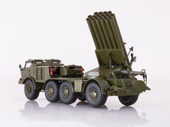 ZIL-135LM 9P140 RSZO 9K57 Hurricane khaki 1:43 Start Scale Models (SSM)