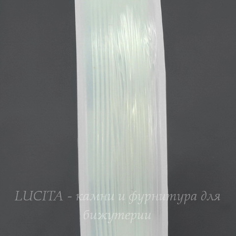 Леска - стрейч прозрачная для браслетов, 0,5 мм, 10 м