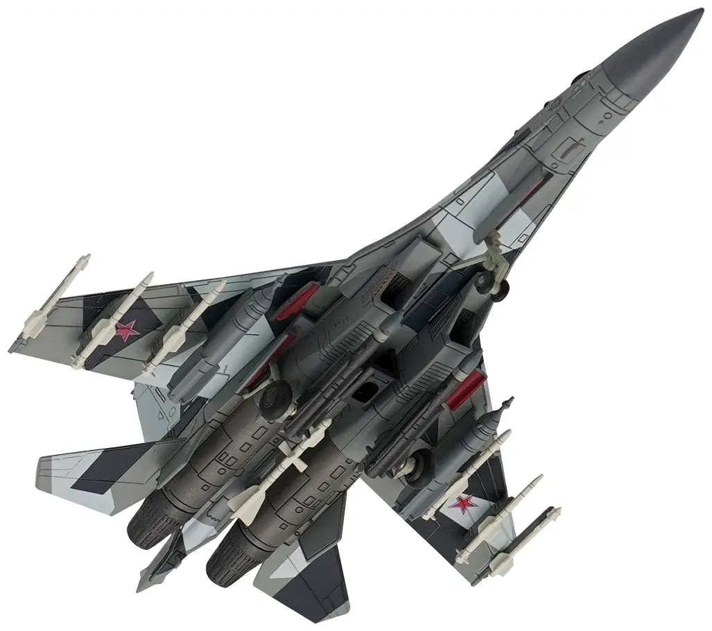 Модель Российский Истребитель SU-35 Super Flanker масштаб 1:100