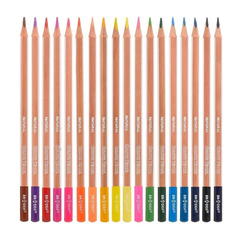 
          Карандаши цветные, Basir, деревянные, серия "Птицы", цветная упаковка, 18 шт