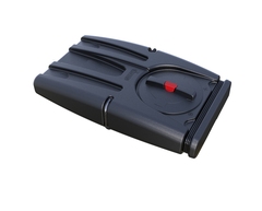 Бак для душа "Rostok" 80 л с подогревом ЭкоПром 80 л. горизонтальная (1025x600x262см;10,2кг;Черный) - арт.557325