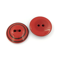 Пуговицы/На прокол/22п22 красн