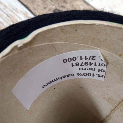 Кашемир 2/11 LORO PIANA COARSEHAIR черный