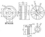 T-Motor MT4006 KV740