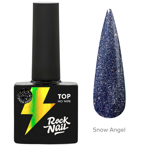Топ светоотражающий RockNail Snow Angel 10мл