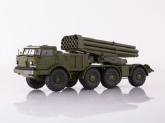 ZIL-135LM 9P140 RSZO 9K57 Hurricane khaki 1:43 Start Scale Models (SSM)