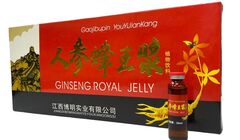 Королевское желе Маточное молочко и Женьшень (GINSENG ROYAL JELLY) / 10шт