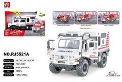 Скорая Помощь Инерционная, свет/звук, размер 28см*19см*13см