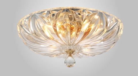 Потолочный светильник Crystal Lux DENIS D400 GOLD