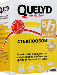 Клей для обоев QUELYD Стеклообои 500 г