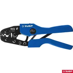 ЗУБР ПК-3, 0.5 - 10 мм2, пресс-клещи для медных наконечников и гильз, Профессионал(45456-3)