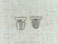 Клипса для подтяжек, ш. 3,5 см, никель