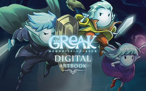 Greak: Memories of Azur Digital Artbook (для ПК, цифровой код доступа)