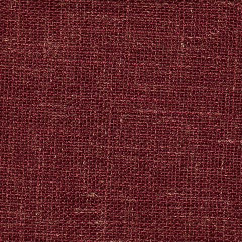Портьерная ткань Бергамо рогожка темно-бордовый