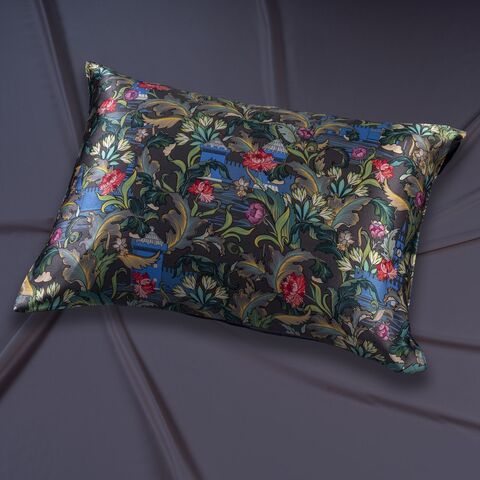 Наволочка 50x70 Mollen Рассвет графитно-серая хлопковая