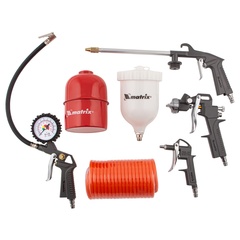 57304 Набор пневмоинструмента, 5 предметов, быстросъемное со