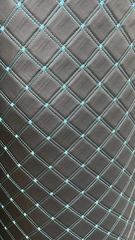 Кожа искусственная прошитая с утеплителем, ПОД ЗАКАЗ