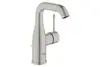 GROHE Essence 24173DC1 Смеситель для раковины с донным клапаном, M-Size, суперсталь
