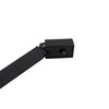 Cezares LIBERTA-V-1-TB-90/155-C-NERO LIBERTA-V-1-TB-90/155-C-NERO Душевая шторка на ванну универсальная