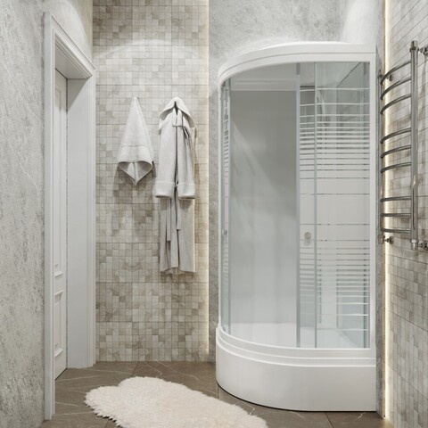 Душевая Кабина Triton Полосы 100*100 В (ДН4)