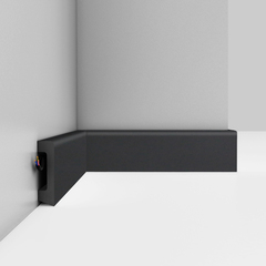 Плинтус напольный Decomaster D234-112 58х16х2400мм