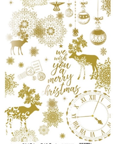 Натирка Cadence золото SD004 30*42см