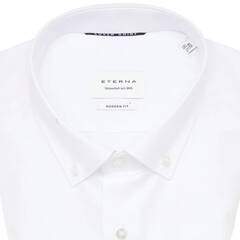 Сорочка мужская Eterna Modern Fit 8817-X17U-00 из твила белая