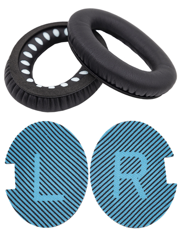 Амбушюры Bose AE2i, QC-2, QC-15, QuietComfort15, QuietComfort25 (Черные)